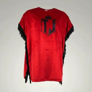 Poncho ROBERT Red & Black Jackets