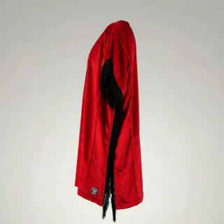Poncho ROBERT Red & Black Jackets