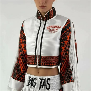 Jasmine Black & Orange & White