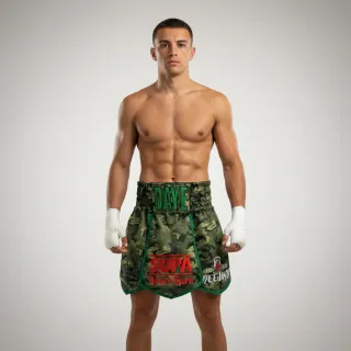 Roman 6 leave GLA Ryan Green Camo Gladiator Shorts