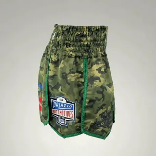 Roman 6 leave GLA Ryan Green Camo Gladiator Shorts