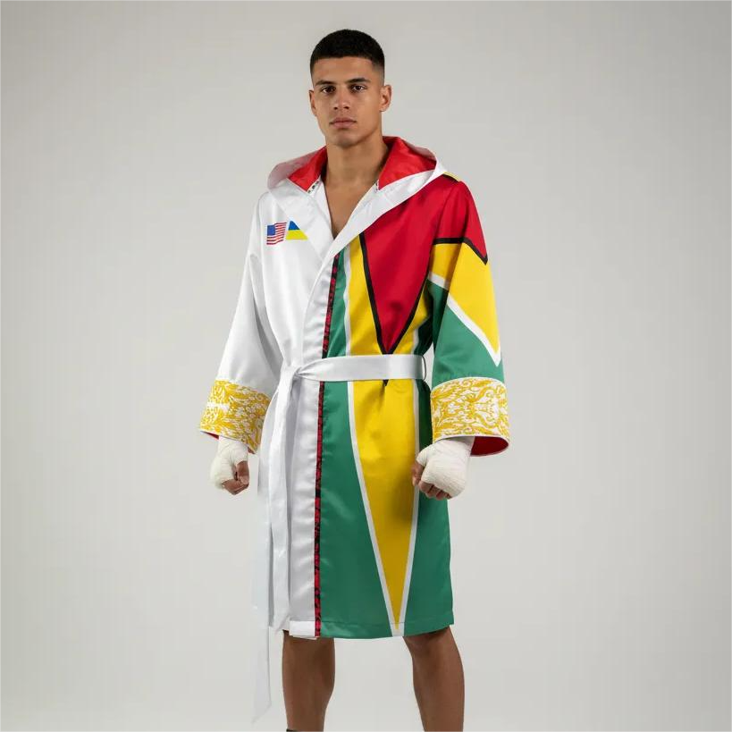 Royal Robe Elton White & Yellow & Red & Green Robes