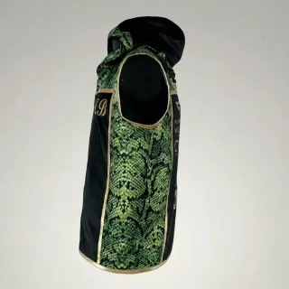 JOSHUA JKT Shauna Black & Green Snake Jackets