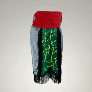 Thor BX Zayye Silver & Green & Red Custom Boxing Shorts & Trunks
