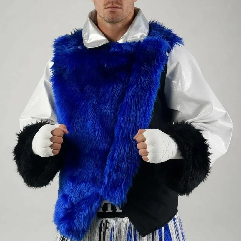 RJJ Jacket Immanuwel Black & Blue & White Jackets