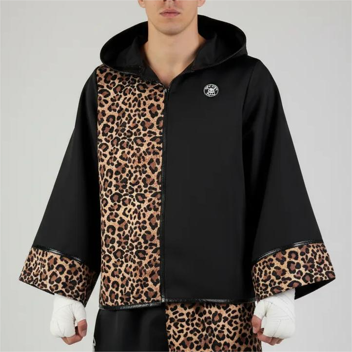Haringey JKT Dakota Black & Leopard Jackets