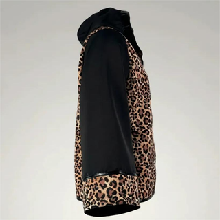 Haringey JKT Dakota Black & Leopard Jackets