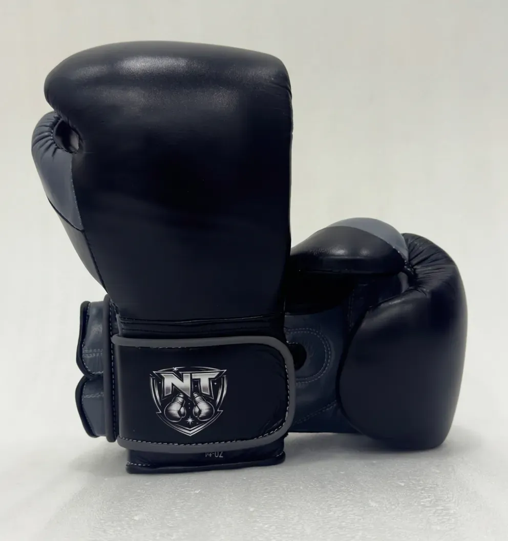 Quickfire Flex Classic Black&Grey Apisan S Boxing Gloves