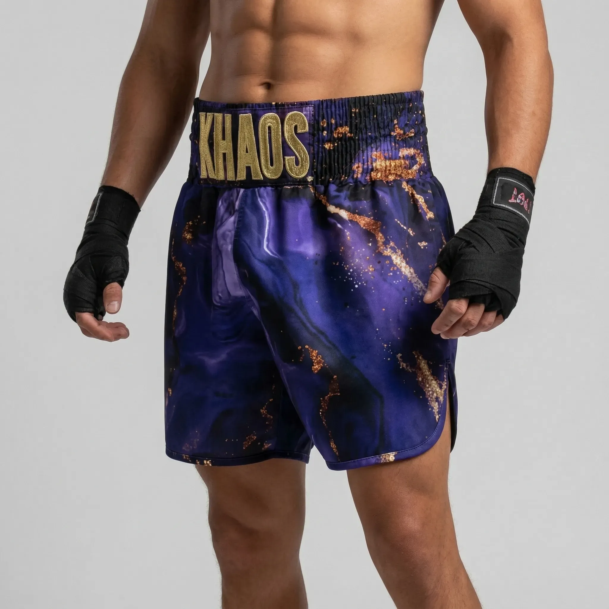 Haringey BX old Khalil Galaxy Custom Boxing Shorts & Trunks