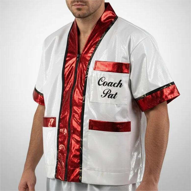 Leader CR Sean White & Red & Gold Corner Jackets