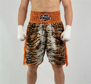 Classic BX Keven Brown Tiger Custom Boxing Shorts & Trunks