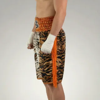 Classic BX Keven Brown Tiger Custom Boxing Shorts & Trunks
