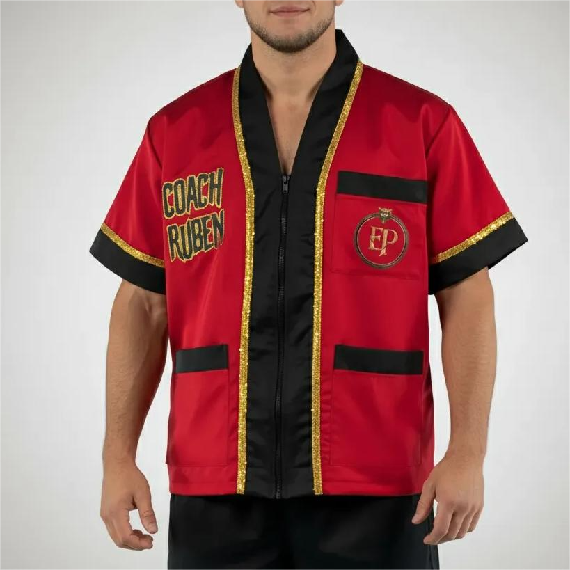 Classic CR Michelle Dark Red & Black Corner Jackets