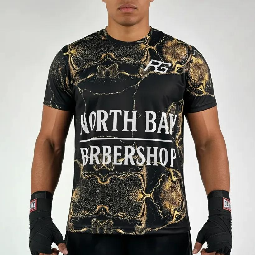 Classic T-shirt Sam Black & Gold T-shirts