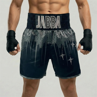 Shine bright BX jamie Black Custom Boxing Shorts & Trunks