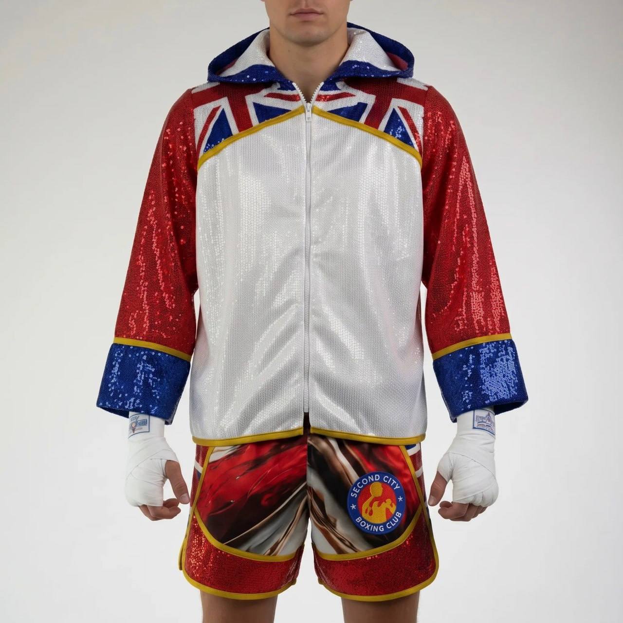  Liam White & Blue & Red Full Kits