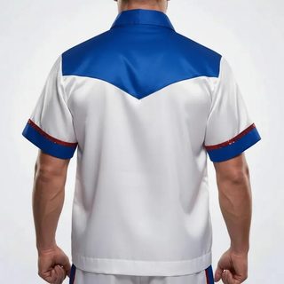 GROOVE CR Aidan White & Blue Corner Jackets