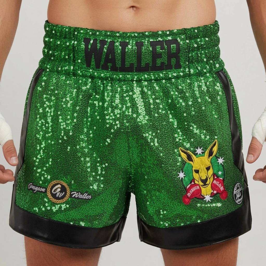 Cotto MTS Old Matt Green Muay Thai Shorts