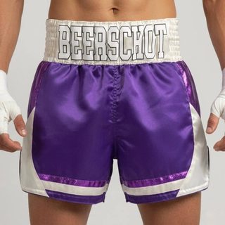 Hammerman MTS Jade Puple & White & Black Muay Thai Shorts