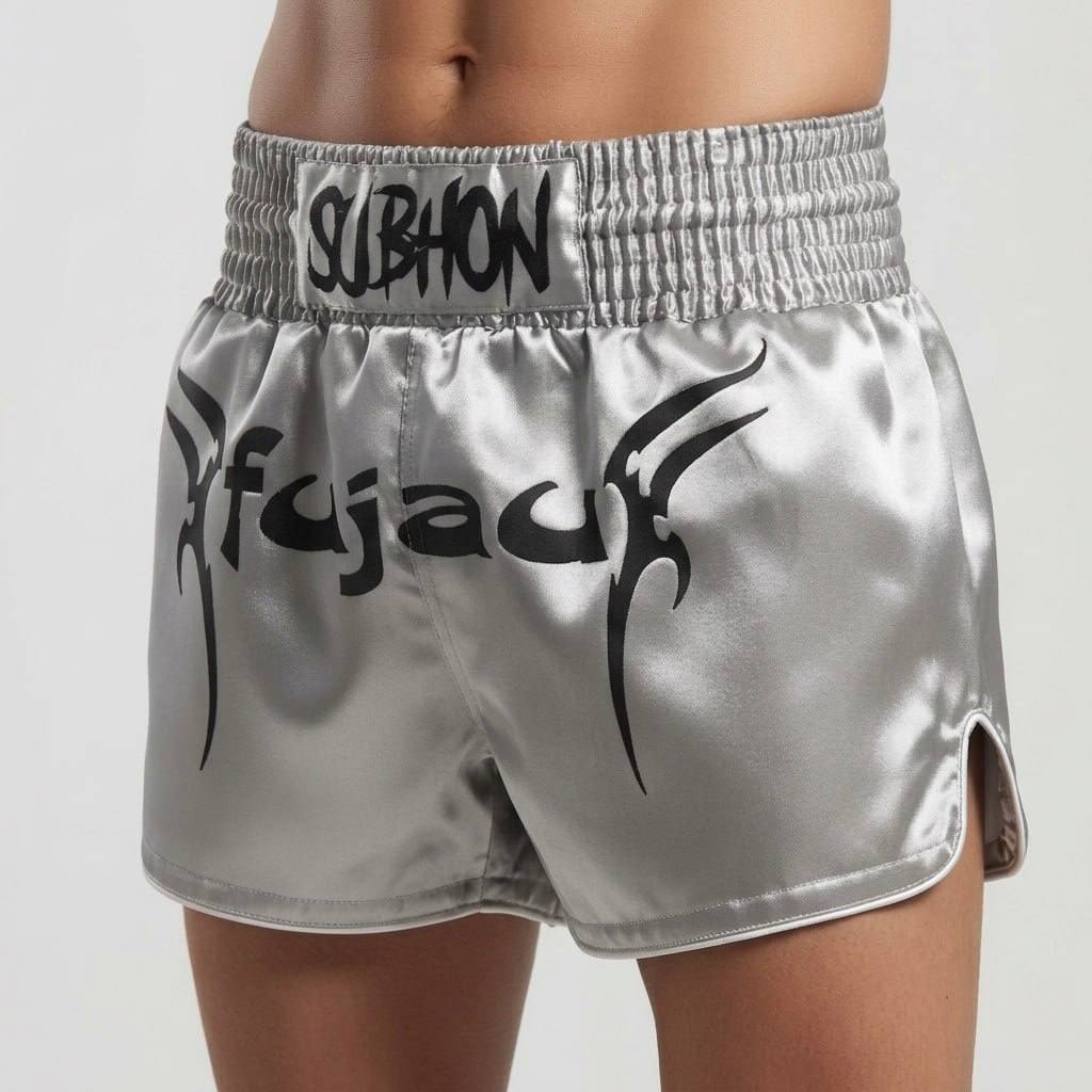 Classic MTS Subhon Silver Muay Thai Shorts