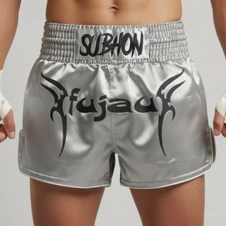 Classic MTS Subhon Silver Muay Thai Shorts