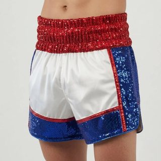 White & Blue & Red Brady O