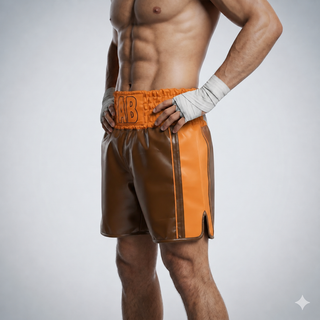 Side Stripe Luxury II Old Abraham 174282 Custom Boxing Shorts & Trunks
