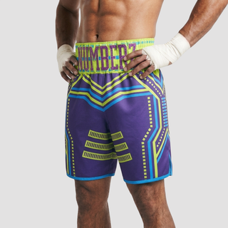 AYINDE Purple & Neon Yellow