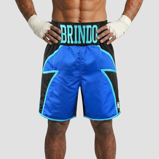 Special BX Kerry Blue & Black Custom Boxing Shorts & Trunks