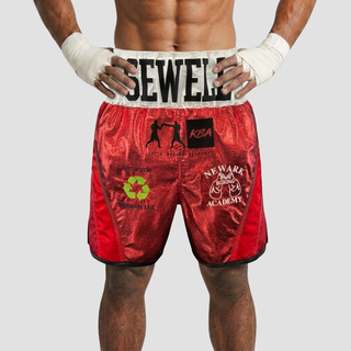 Formula BX Laurie Red & Black Custom Boxing Shorts & Trunks