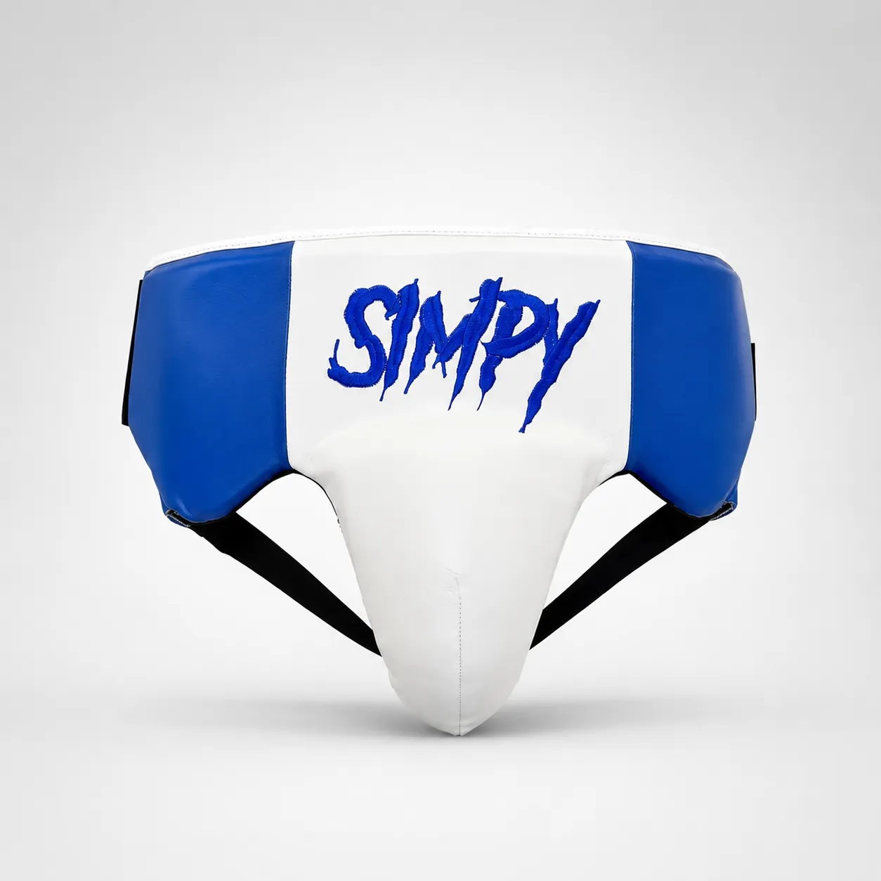 Groin Guard (Tyson) White & Blue George S Groin Guard