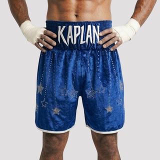 Classic BX Can Blue Custom Boxing Shorts & Trunks