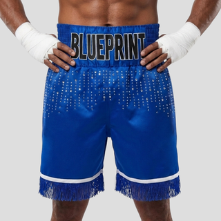 Classic BX Clae Blue Custom Boxing Shorts & Trunks