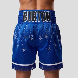 Classic BX Clae Blue Custom Boxing Shorts & Trunks