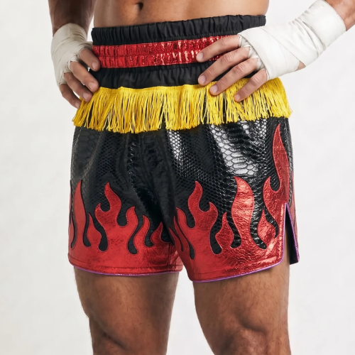 Fire MTS | Custom Muay Thai Shorts | Boxxerworld