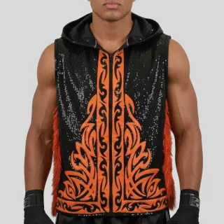 Razor JKT Joseph Black & Orange Jackets