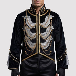 SOLDIER JKT Old Nicila Black & Gold & Silver Jackets