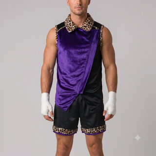 RJJ Jacket Janef Purple & Black Jackets