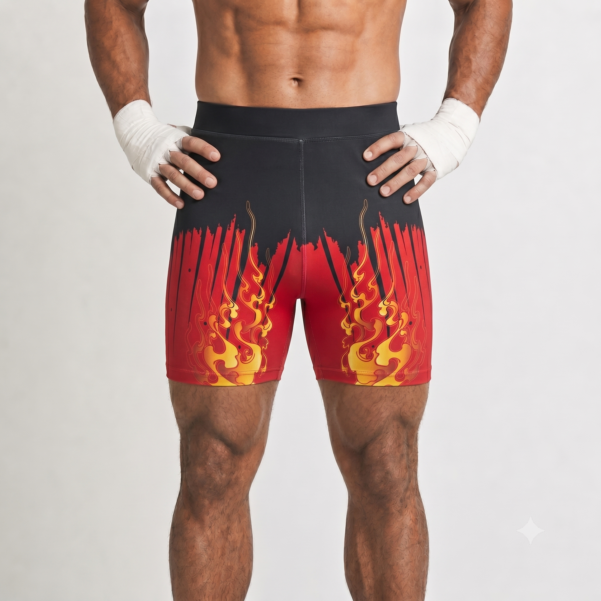 Shine bright  Vale Tudo  shine bright valetudo Compression Shorts