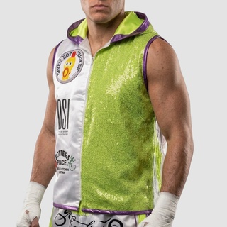 Ronny Neon Yellow Green & White