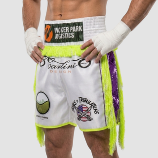 Ronny Neon Yellow Green & White & Pirple