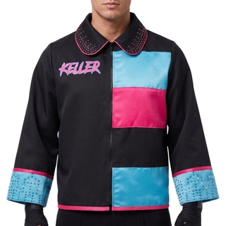 5 Panel JKT Austin Black & Blue & Pink Jackets