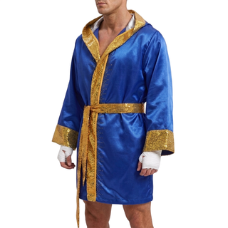 Classic Robe Elena Blue & Yellow Gold Robes