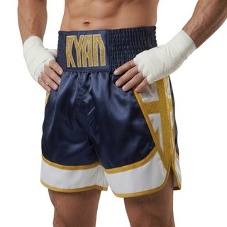 Darren Navy Blue & King Gold & Silver