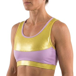 Sky Sports Bra Jessica Glod & Purple Sports Bra