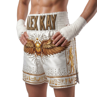 Alexandra White & Gold
