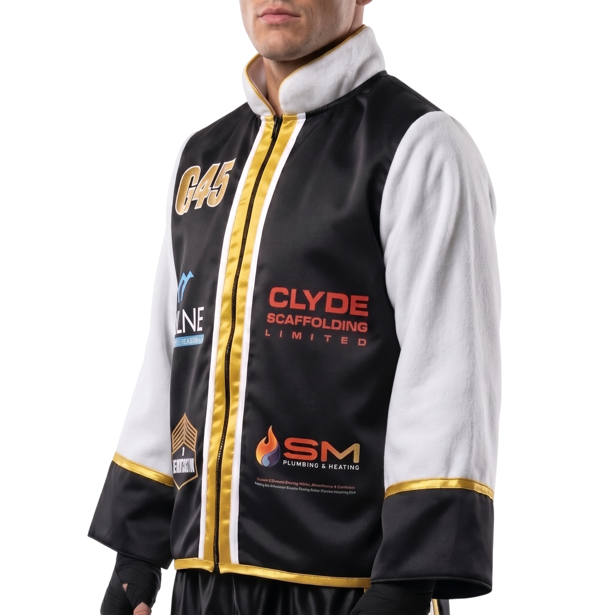 Classic Luxury JKT Old Lennon Black & White & King Gold Jackets