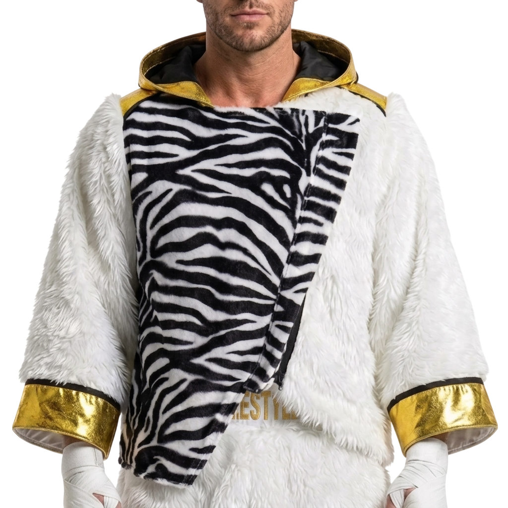 RJJ Jacket DJ White Tiger & King Gold Jackets