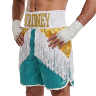 Bailey Aqua & Yellow Gold