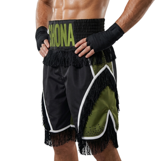 Shona Army Green & Black